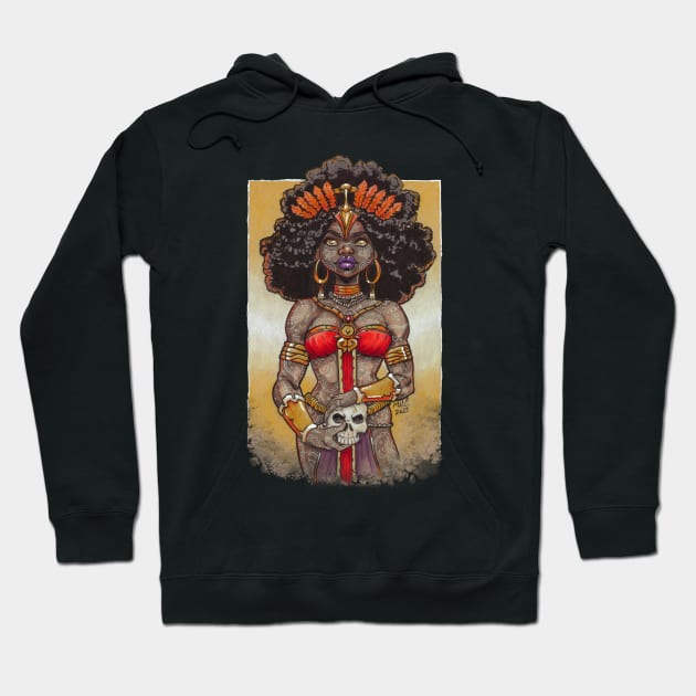 Voodoo Priestess Hoodie by artildawn